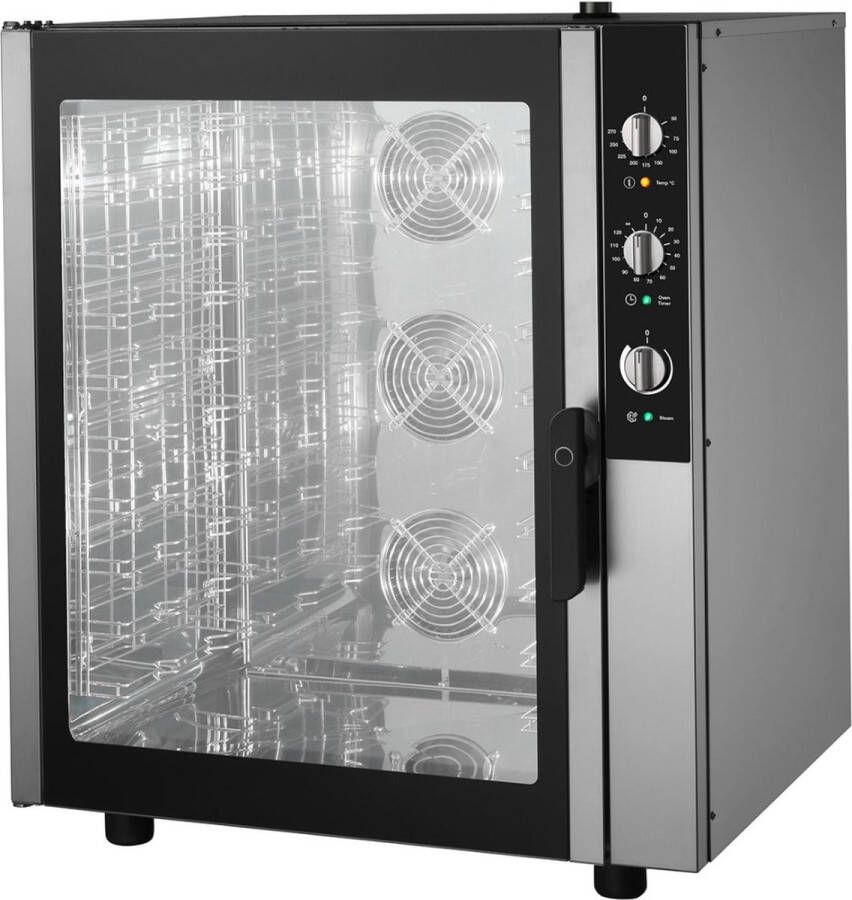 Maxima Combisteamer 10 Bakken (1 1 GN 60 x 40 cm) Analoog 400V - Foto 2