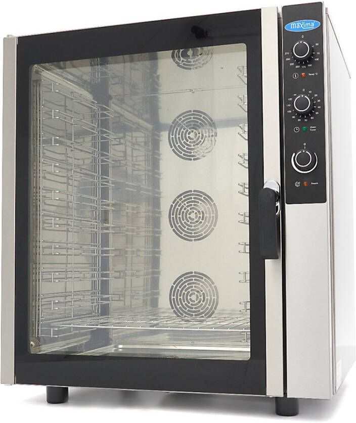 Maxima Combisteamer 10 Bakken (1 1 GN 60 x 40 cm) Analoog 400V