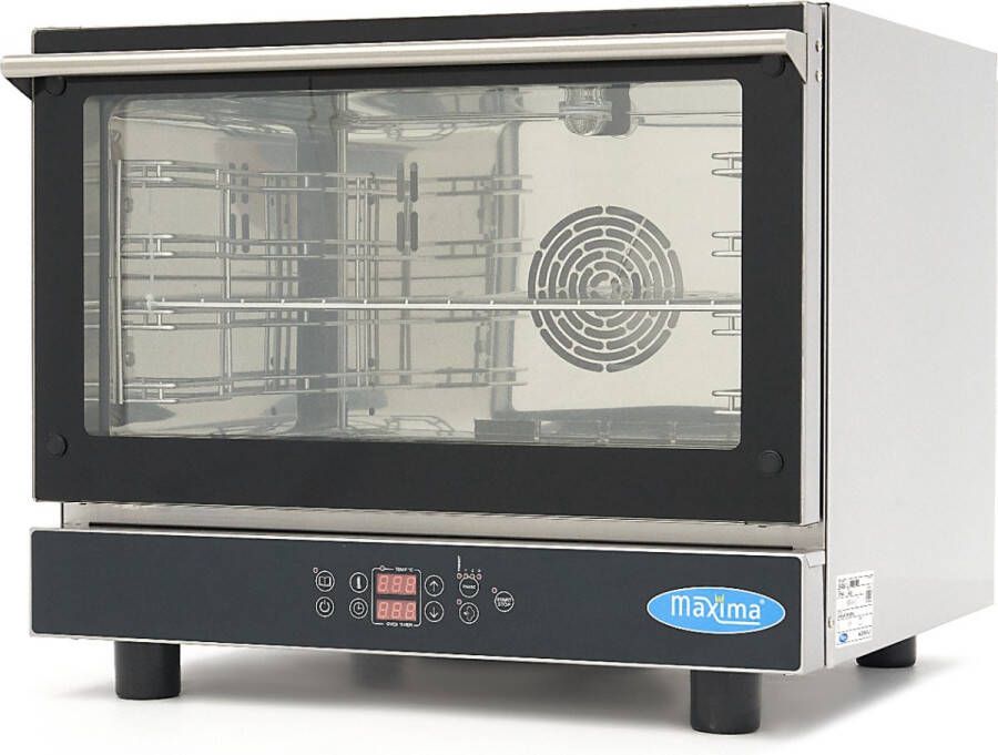 Maxima Combisteamer 4 Bakken (1 1 GN 60 x 40 cm) Digitaal Display 400V - Foto 2