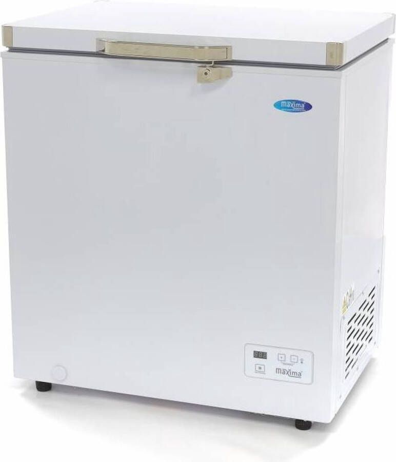 Maxima Digital Deluxe Vrieskist Horeca Diepvriezer 140L