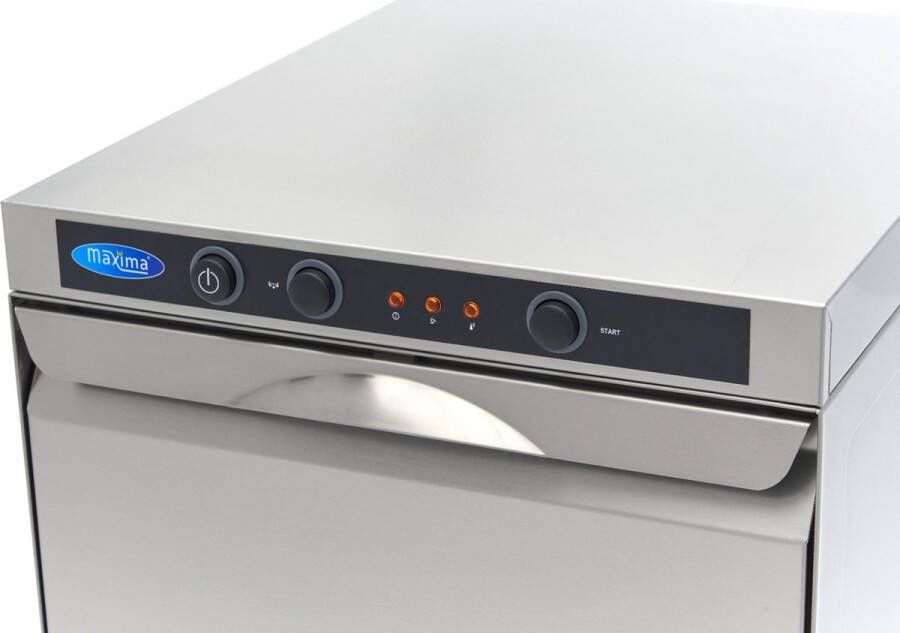 Maxima Glazenspoelmachine 35 x 35 cm met Afvoer- Glansspoel- en Zeeppomp - Foto 5