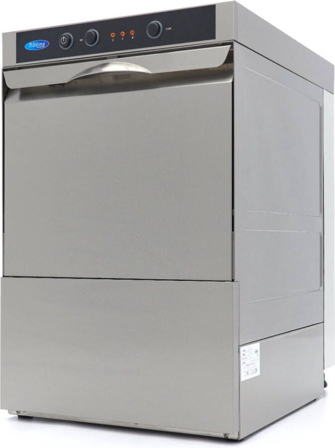Maxima Horeca Vaatwasser 40 x 40 cm met Glansspoelpomp 230V - Foto 2
