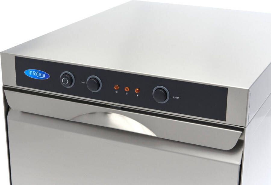 Maxima Horeca Vaatwasser 40 x 40 cm met Glansspoelpomp 230V - Foto 3