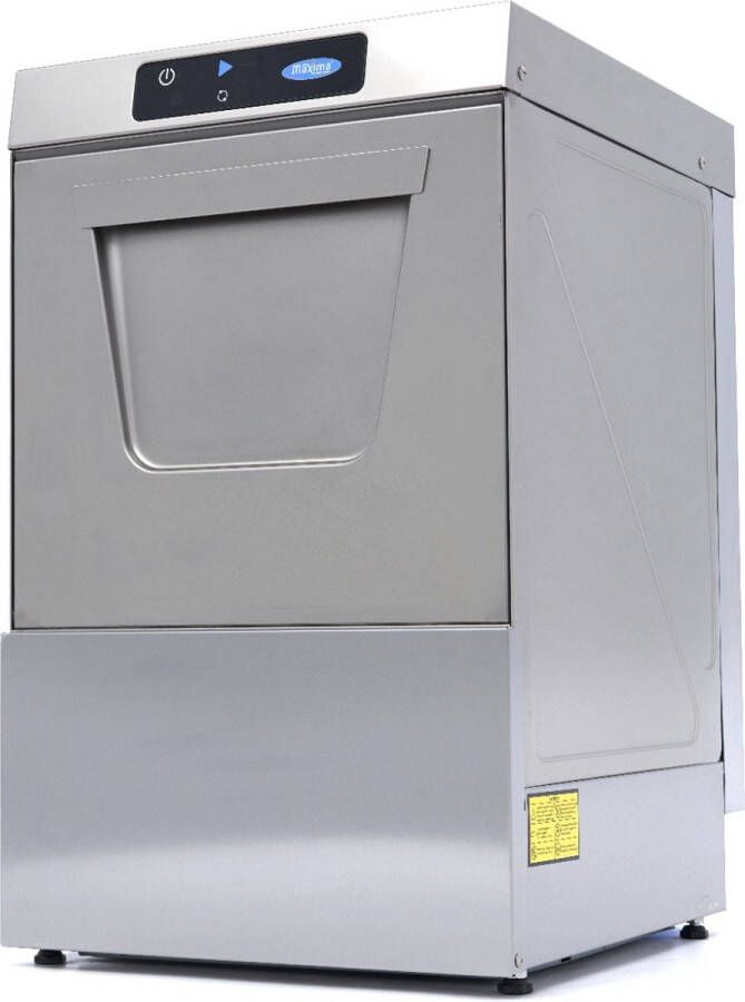 Maxima Horeca Vaatwasser 40 x 40 cm met Glansspoelpomp Digitaal Display 230V - Foto 3