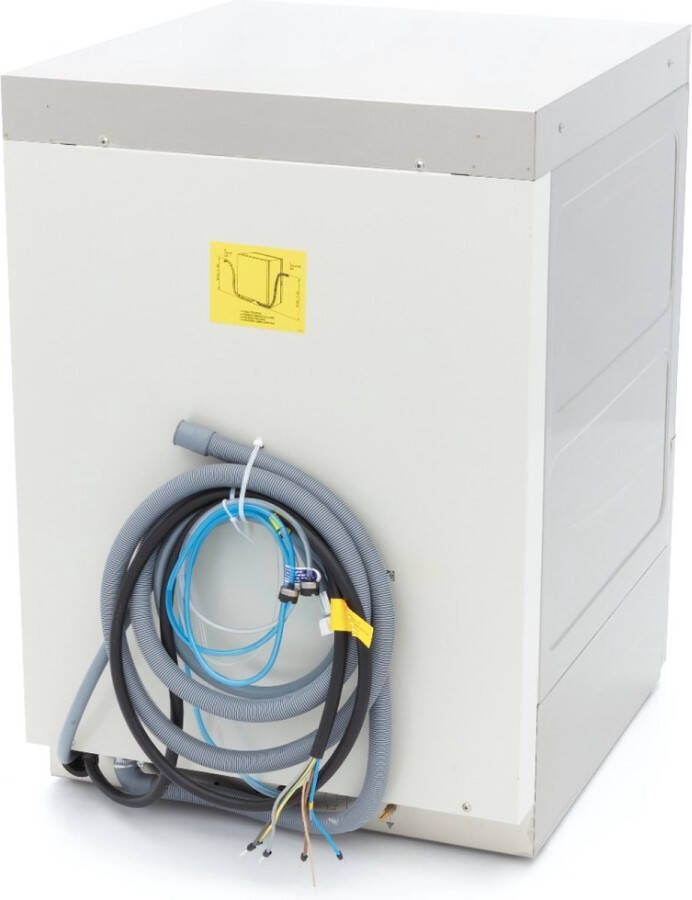 Maxima Horeca Vaatwasser 50 x 50 cm met Afvoer- Glansspoel- en Zeeppomp 400V - Foto 2