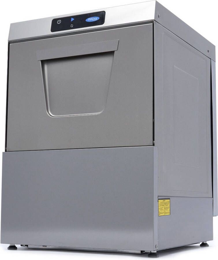 Maxima Horeca Vaatwasser 50 x 50 cm met Glansspoelpomp Digitaal Display 400V - Foto 3