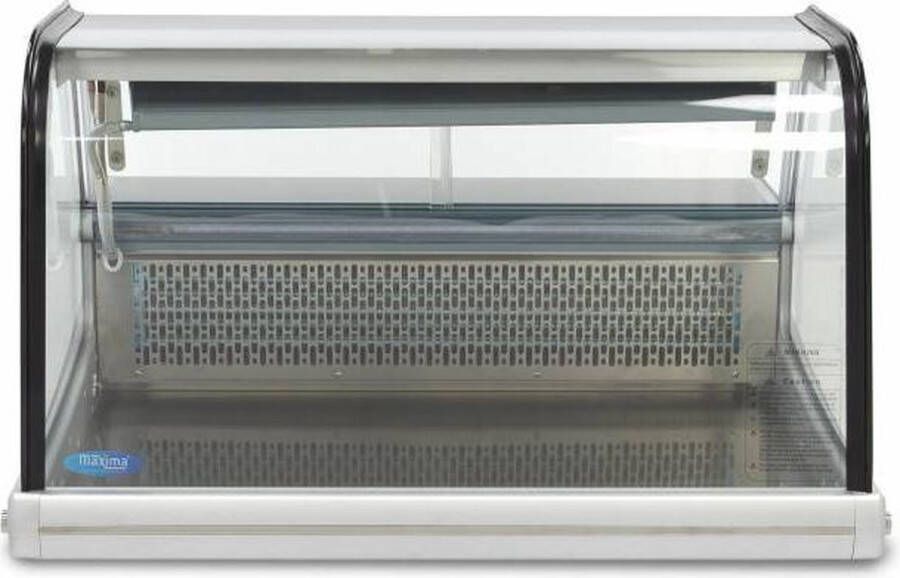 Maxima Koelvitrine 175 L 92 cm met Onderstel Koeling Koelvitrine - Foto 2