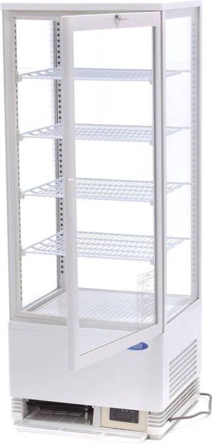 Maxima Koelvitrine 98 L 43 cm Wit Koeling Koelvitrine