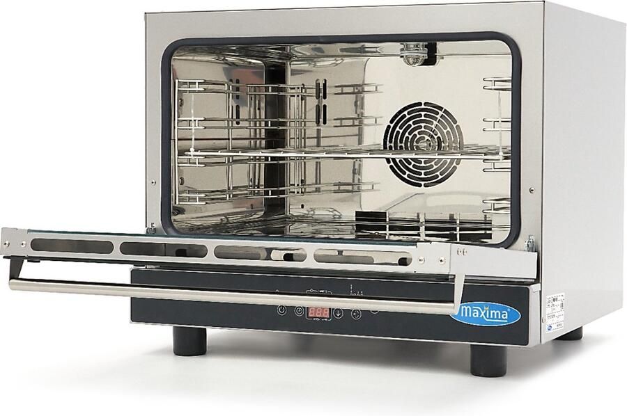Maxima Combisteamer 4 Bakken (1 1 GN 60 x 40 cm) Digitaal Display 400V - Foto 3