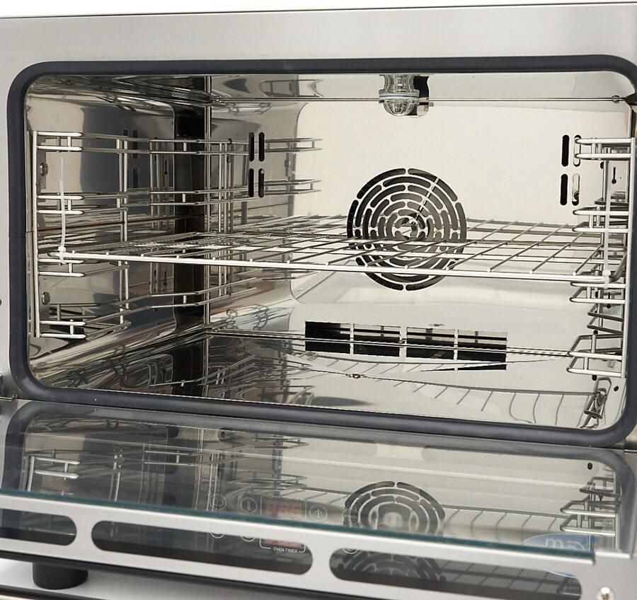 Maxima Combisteamer 4 Bakken (1 1 GN 60 x 40 cm) Digitaal Display 400V - Foto 2