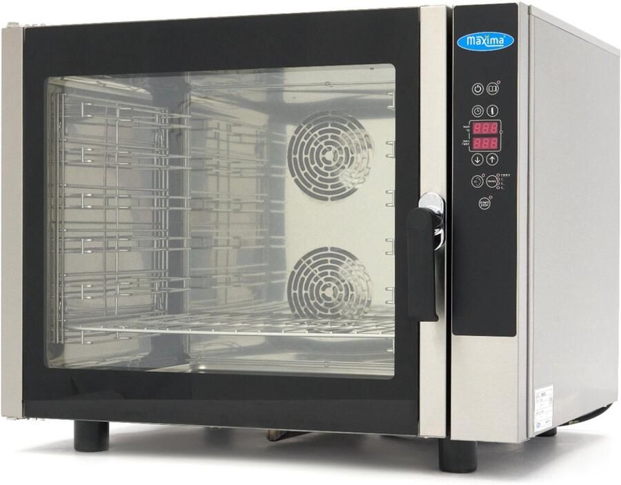 Maxima Combisteamer 6 Bakken (1 1 GN 60 x 40 cm) Digitaal Display 400V - Foto 2