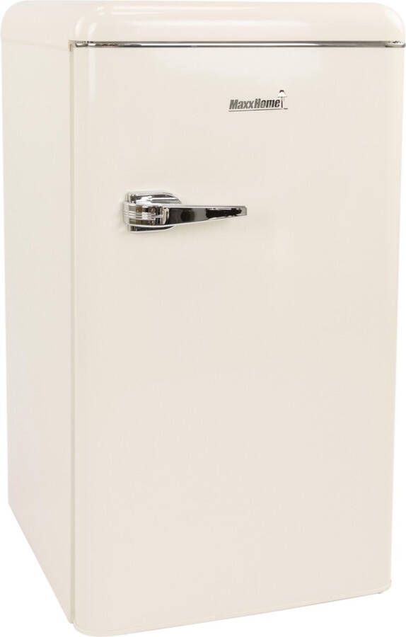 MaxxHome Retro koelkast Tafelmodel koelkast Incl. vriesvak 90L Creme - Foto 1