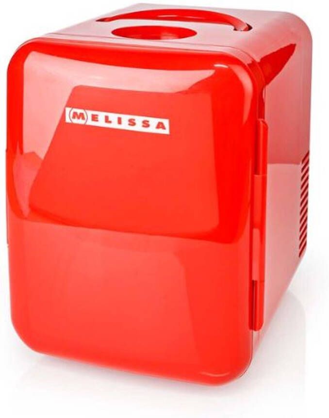 Melissa Mini Koelkast Draagbare Koelkast 12V en 100-240V 4L Koelen en Verwarmen 16580009 Rood
