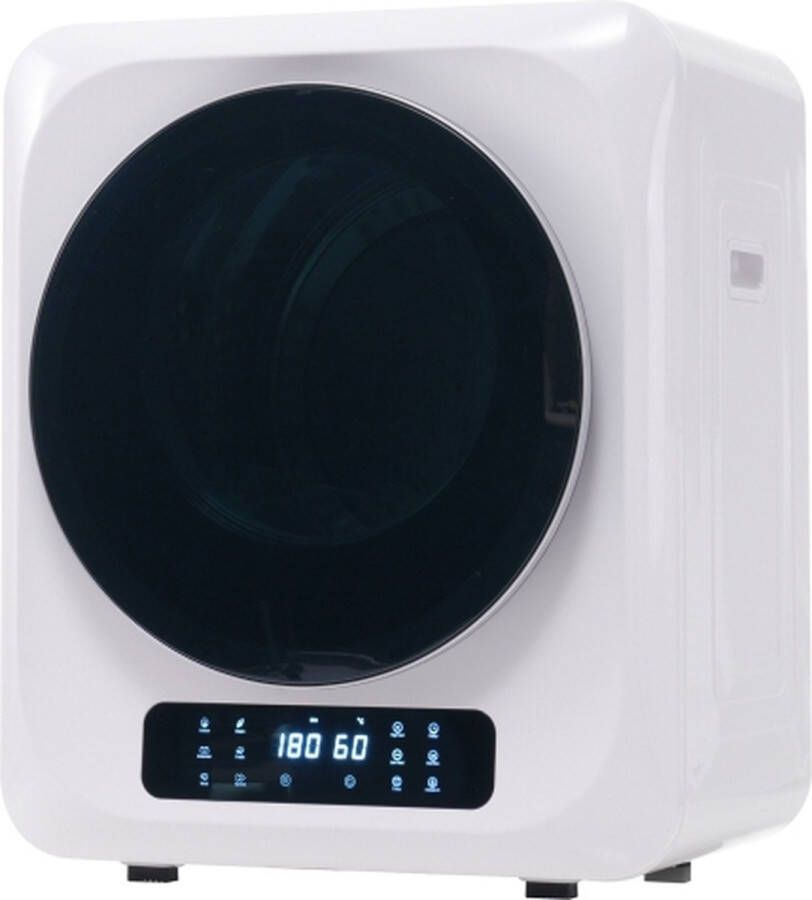 Merax Afzuigdroger RVS droger 2 5 kg feitelijk tot 4 kg 850 W meervoudige filtratie 6 programma's 6 functies. Oververhittingsbeveiliging wandmontage [Energieklasse C]