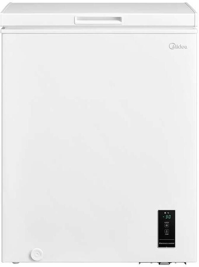 Midea MDRC207FEE01 Vrieskist Wit Vrijstaand Compact 142 l E label 182 kWh jaar 41 dB