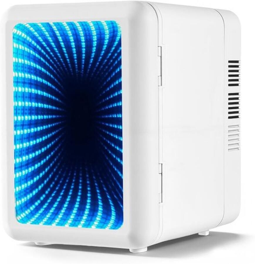 Mini-koelkast 4 liter 6 blikjes koelen en verwarmen 220 V AC 12 V DC thermo-elektrisch 25 dB ECO-geluidsarme modus voor slaapkamer auto slaapzalen kantoor