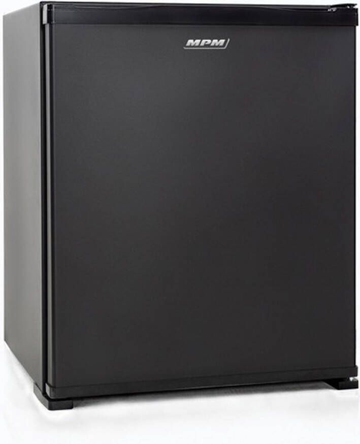 MPM -30-MBS-06 Mini Koelkast 29L – Geruisloos – Temperatuurregeling – LED Verlichting – Omkeerbare Deur – Zwart