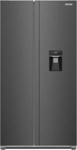 MPM Amerikaanse koel vriescombinatie NO FROST Waterdispenser LED Invertercompressor Zuinig Amerikaanse Koelkast 439 L