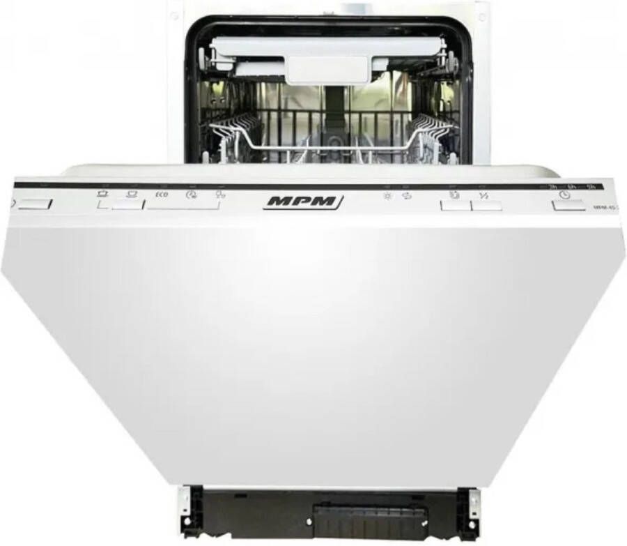 MPM -45-ZMI-02 – Inbouw Vaatwasser – 10 Couverts – 49 dB – 5 Wasprogramma s – Uitgestelde start – Aquastop – Energieklasse E – Wit