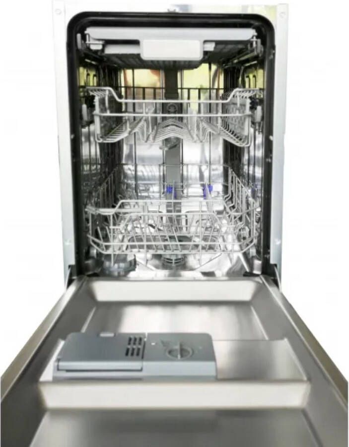 MPM -45-ZMI-02 – Inbouw Vaatwasser – 10 Couverts – 49 dB – 5 Wasprogramma s – Uitgestelde start – Aquastop – Energieklasse E – Wit - Foto 2