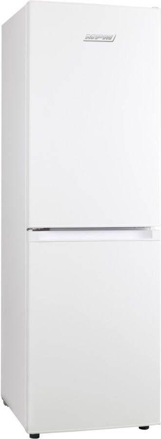 MPM Vrijstaande Koel-vriescombinatie 193 Liter Total No Frost LED-verlichting Energieklasse E Deur Links Rechts Wit