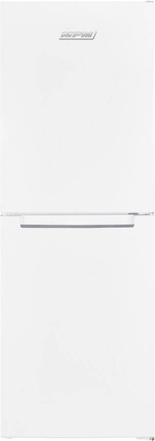 MPM Vrijstaande Koel-vriescombinatie – 230 liter – Total No Frost – Elektronische bediening – LED-verlichting – Energieklasse E – Wit