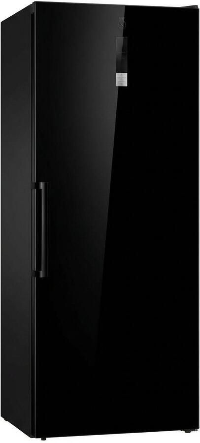 Nassau Appliances NASSAU VK491ZWA 406 liter Vries- of Koelkast! ZWART Label D (vrieskast koelkast)