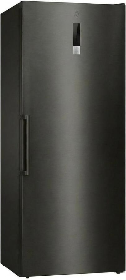Nassau VK491BS 406 liter No-Frost Vrieskast Blacksteel DarkInox Label D 70 x 201 CM 5 JAAR GARANTIE (met koelfunctie)