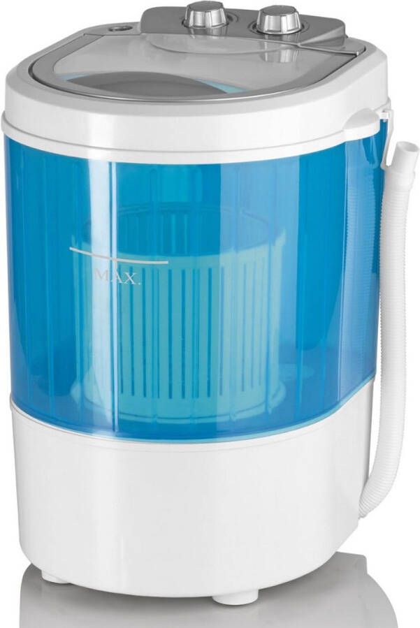 NbyMe Mini Wasmachine met Centrifuge Voor Kleine Wasgoed Meerdere Programma's Wit