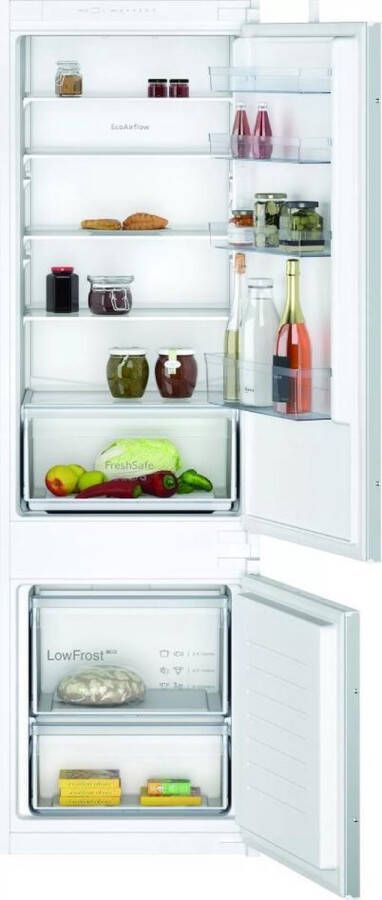 Neff KI5871SF0 koel-vriescombinatie Ingebouwd 270 l F Wit