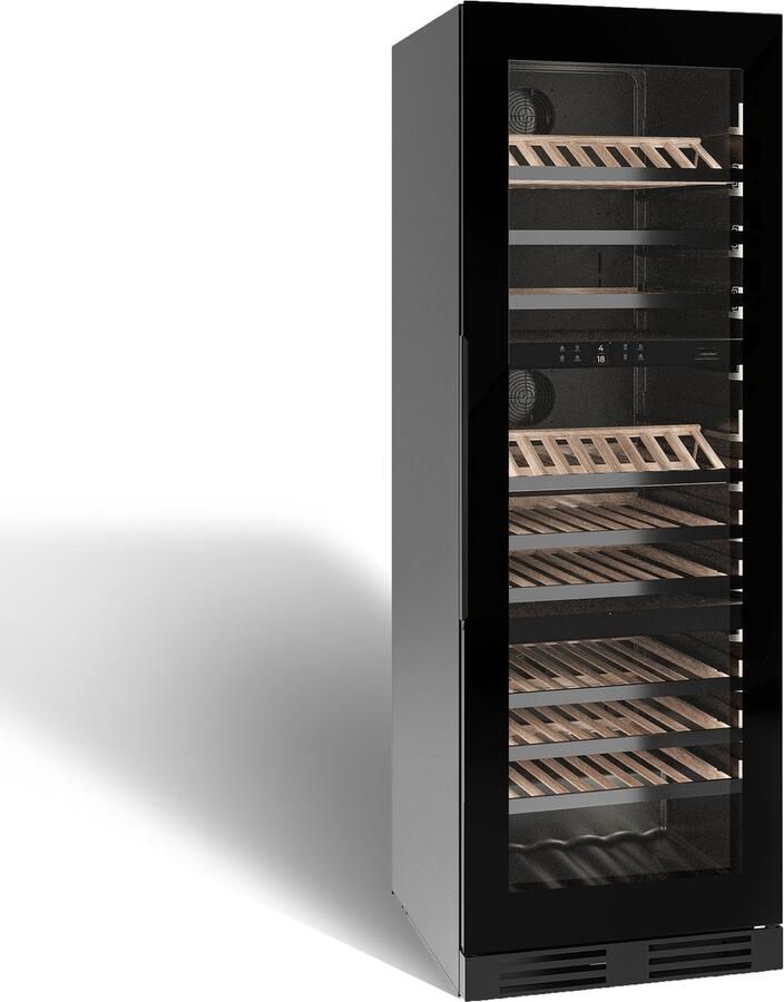 Nestor M 3 Zone Wijnkoelkast NWX3110GN1 110 Flessen 176 cm Koolstoffilter