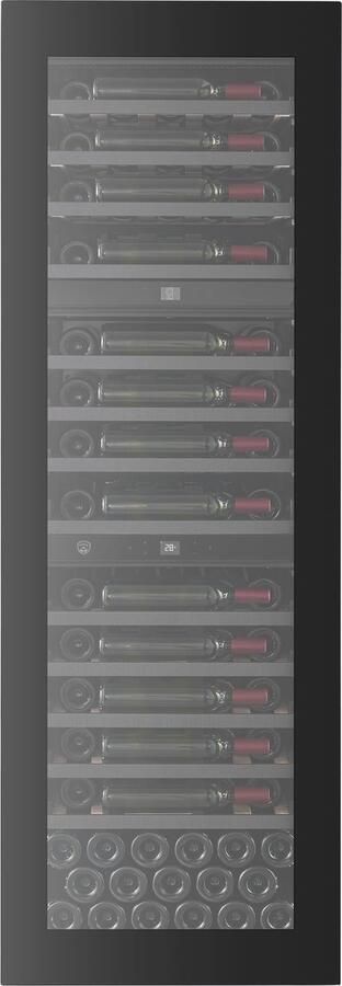 Nestor M Inbouw Wijnkoelkast NWVE395GN1 3 zones 2 inverter compresseurs PushOpen Geventileerd 3 kleuren LED Koolstoffilter 36 dB