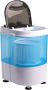 Nexxt Mini Wasmachine met Centrifuge en Bovenlader Tot 3KG Wasgoed – Snelprogramma: 15 Minuten – Energiezuinig – Handig voor de Camping – Wit Blauw - Thumbnail 3