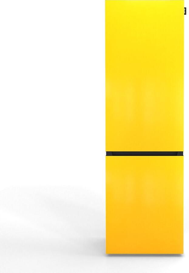 Nunki LARGECOMBINFA-AYELL Koel-vriescombinatie A Klasse 304l Lucid Yellow Gloss (ALL sides)