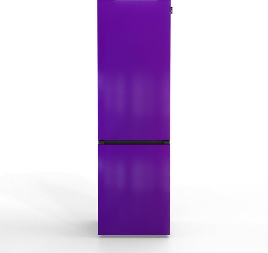 Nunki LARGECOMBINFA-FPLU Koel-vriescombinatie A Klasse 304l Plum Explosion Gloss (FRONT only)