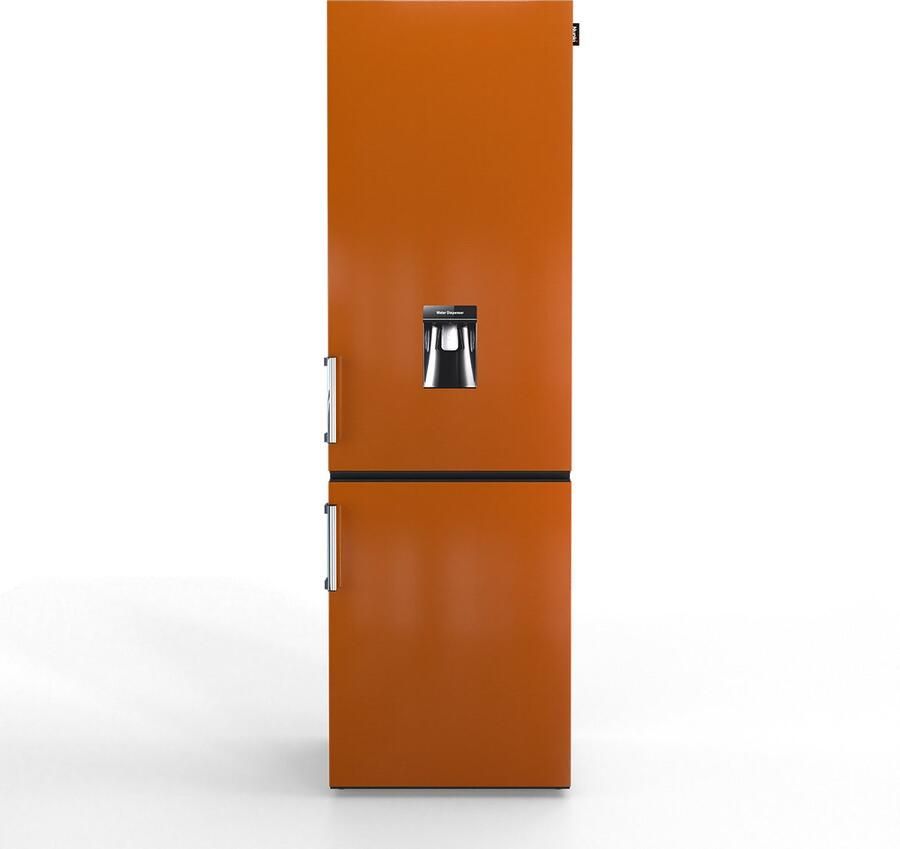 Nunki LARGEH2O-FCOPP Combi Bottom Koelkast E klasse 268l Waterdispenser Liquid Copper Gloss (FRONT only)