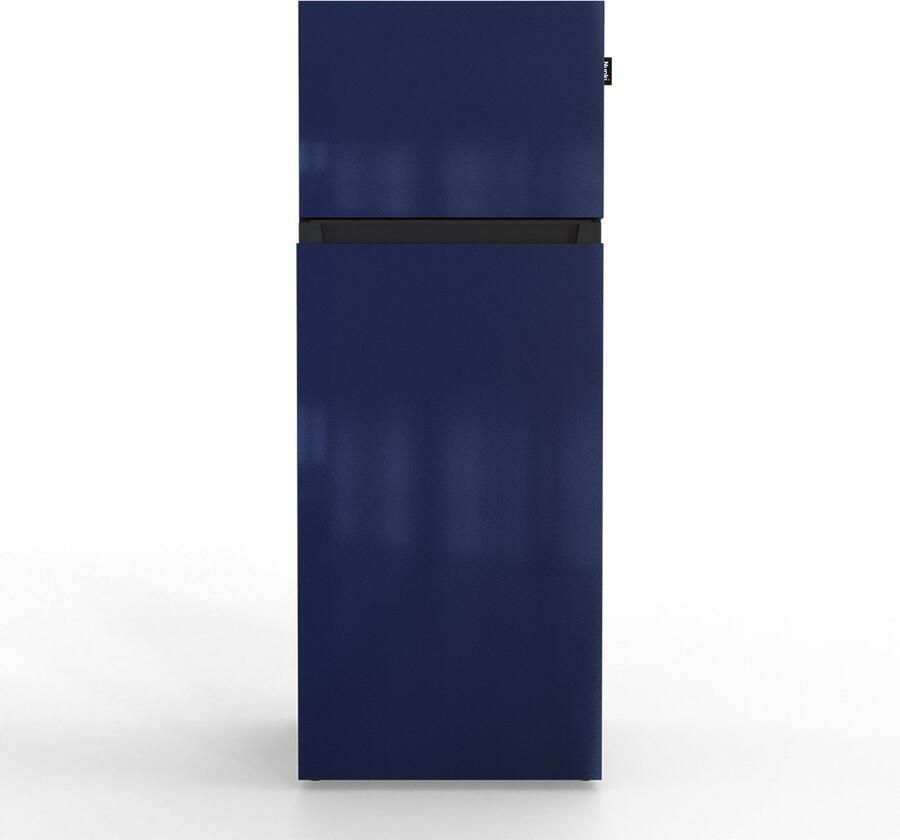 Nunki MEDIUM-AMAG Dubbel-Deurs Koelkast E Klasse 206l Magnetic Burst Gloss Metallic (ALL sides)