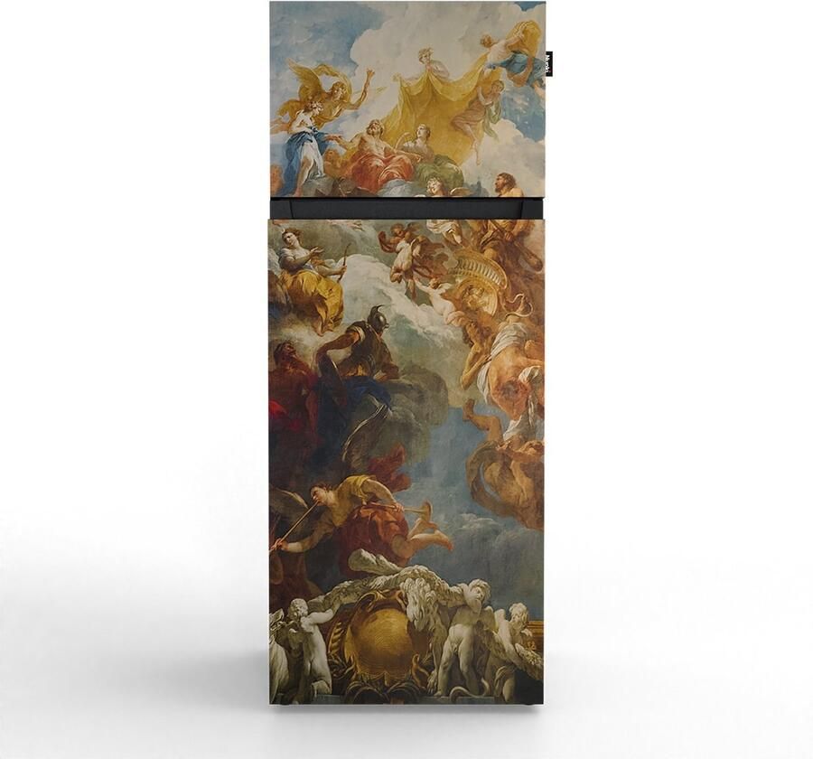 Nunki MEDIUM-FVERS Dubbel-Deurs Koelkast E Klasse 206l Versailles Satin (FRONT only)