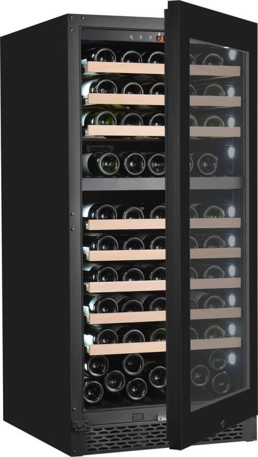 Pevino NG 120 Wijnklimaatkast 2 zones 104 Flessen F Label