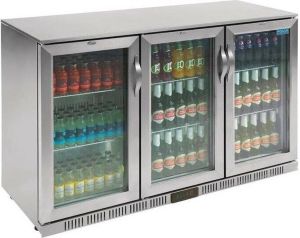 Polar G-Serie 3-Deurs Barkoeling Met Klapdeuren RVS 330l GL009
