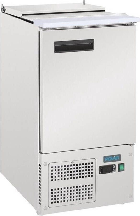 Polar G-Serie Enkeldeurs Saladette Koelwerkbank GH333 Horeca & Professioneel