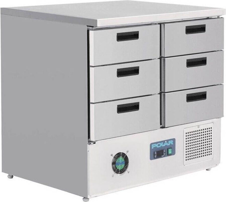 Polar G-Serie Koelwerkbank Met 6 Lades 240l FA440 Horeca & Professioneel - Foto 1