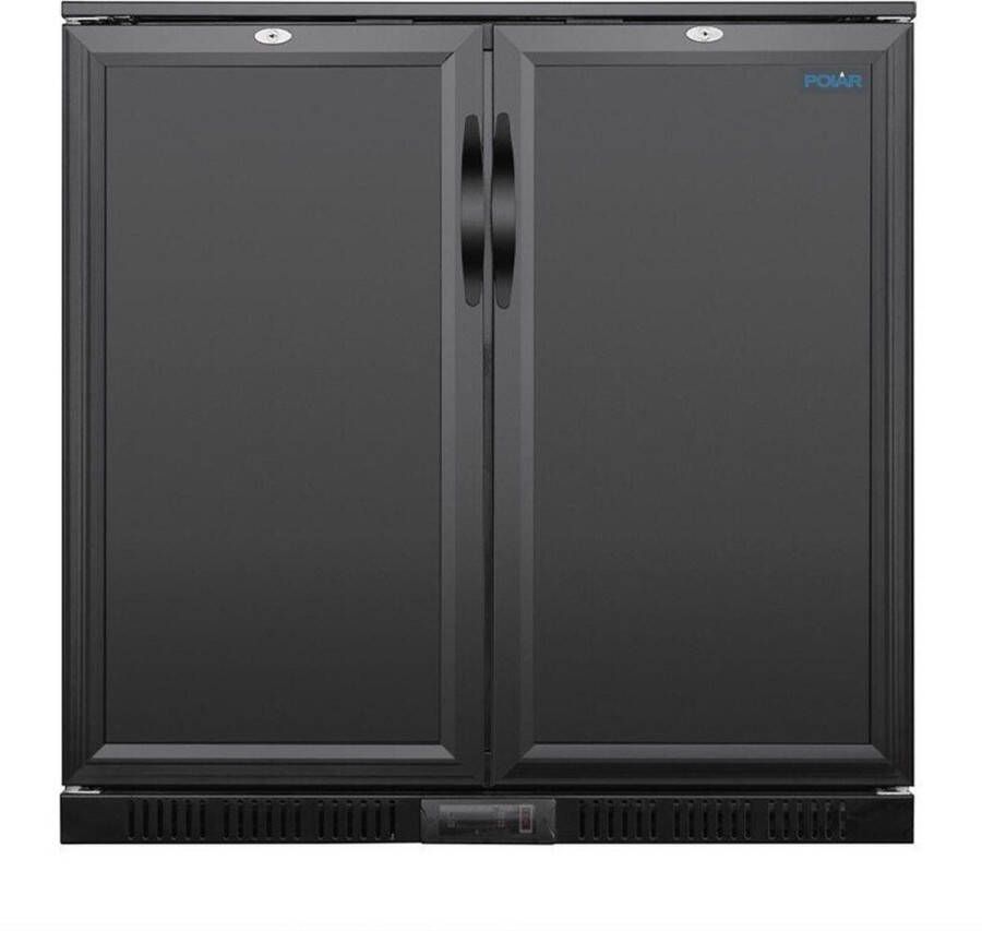 Polar G-Serie Laag Model Tweedeurs Barkoeling 198l GE998 Horeca & Professioneel