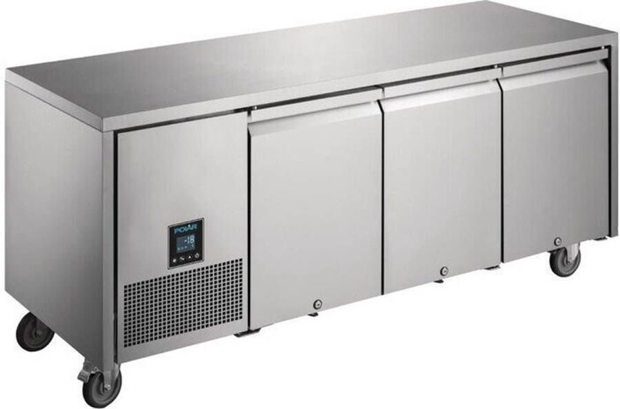 Polar U-Serie Driedeurs Vrieswerkbank 420L UA008 Horeca & Professioneel