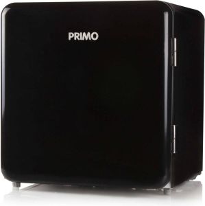 PRIMO PR110RKB Retro Koelkast Mini 47L F Zwart