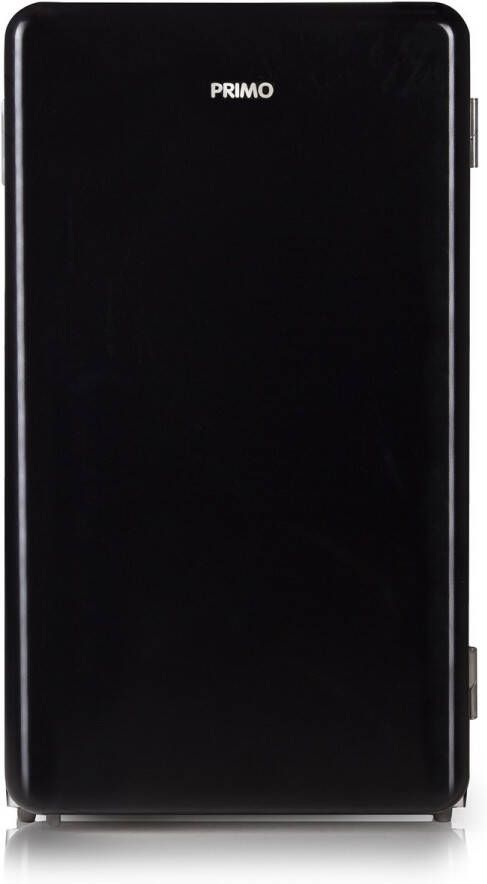PRIMO PR151RKZ Koelkast Tafelmodel Retro Koelkast Vrijstaand 93L E Zwart