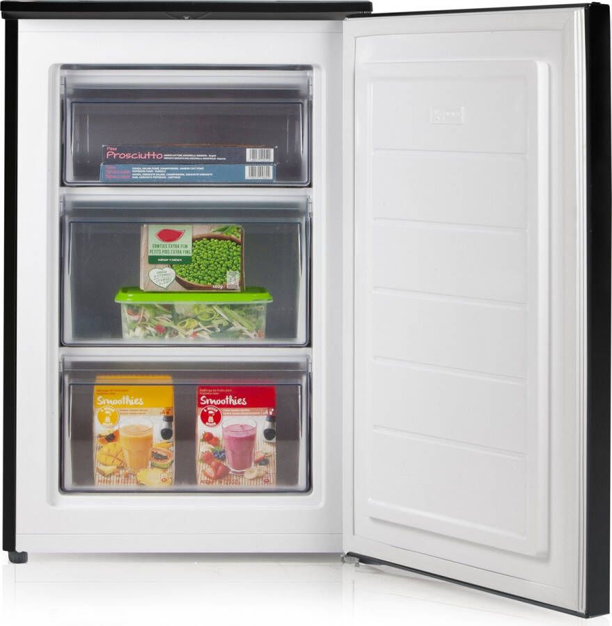 PRIMO PR162DV Vriezer Tafelmodel Diepvries Vrijstaand 87L D Zwart