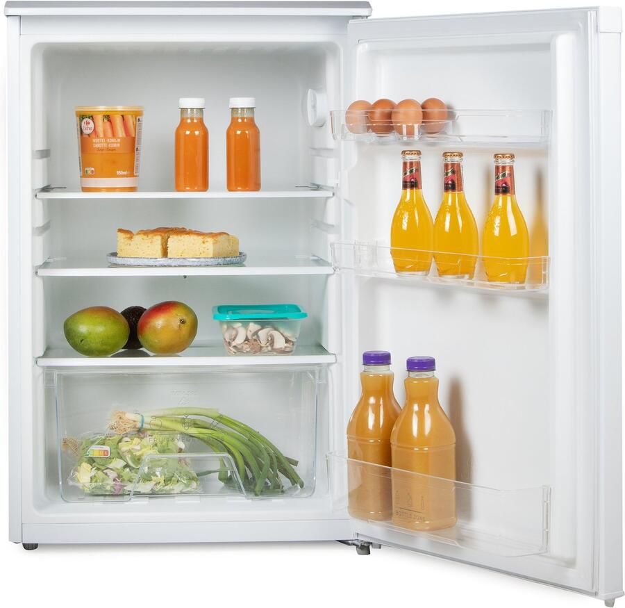 PRIMO PR197FR Koelkast Tafelmodel Kleine Koelkast 131L 35 dB Stil Energielabel C Wit