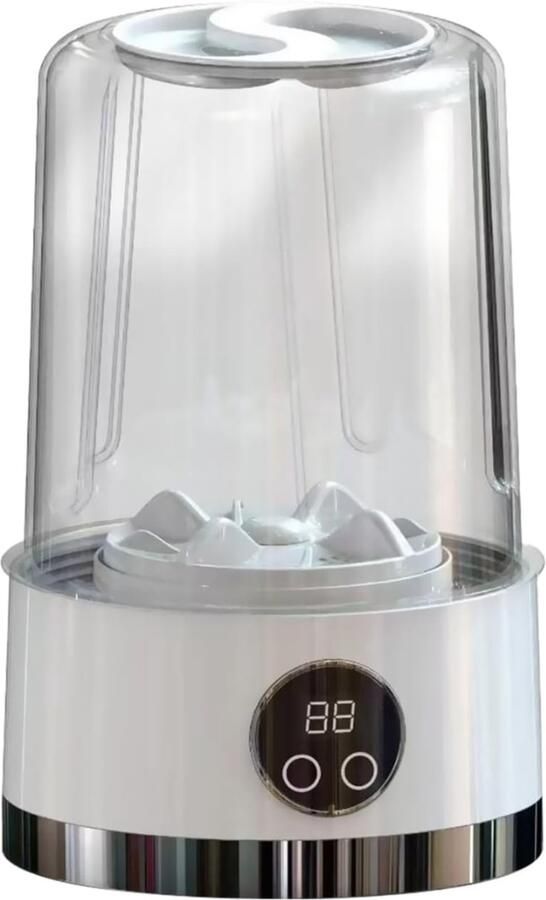 QORA Mini Wasmachine Wit ‎10cm x 10cm x 19cm