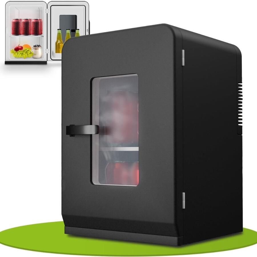 Ren Mini vriezer Diepvries 33L [Energieklasse E] Zwart 28cm x 31cm x 41cm